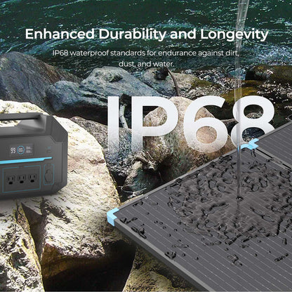 220W Lightweight Portable Solar Suitcase