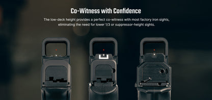 Olight Osight K Open Reflex Optic with Replaceable Side-Loading Battery