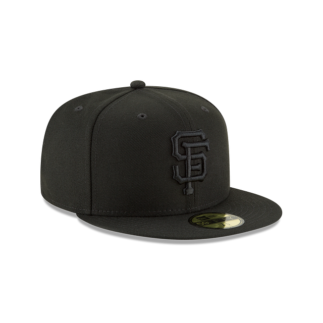 San Francisco Giants Blackout Basic 59FIFTY Fitted Hat