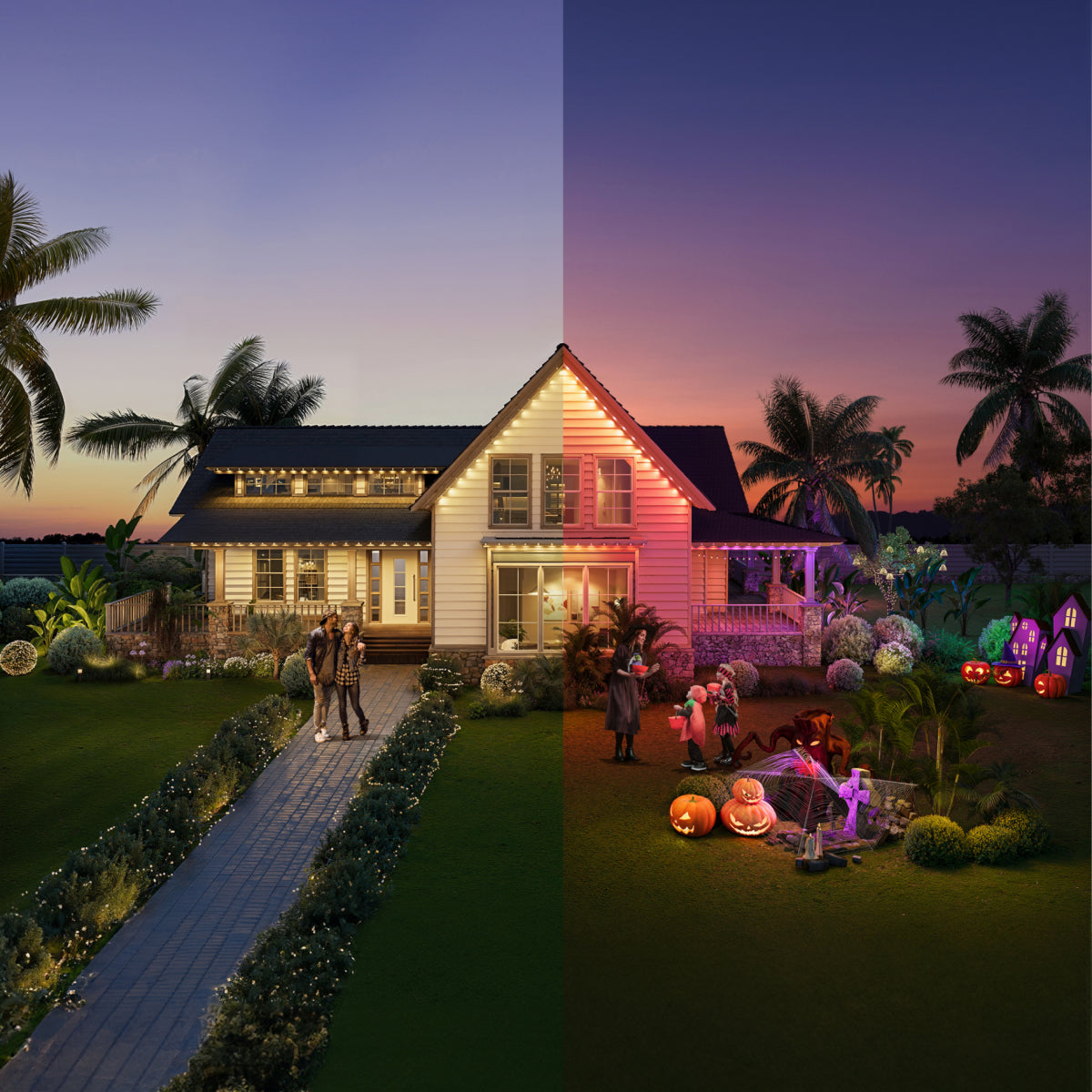 Eufy Permanent Outdoor Light Kit 50-ft