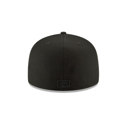 St. Louis Cardinals Basic Black on Black 59FIFTY Fitted Hat