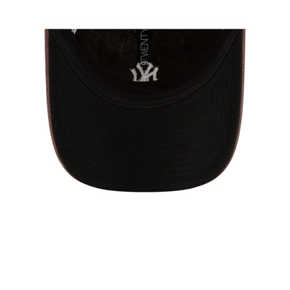 New York Yankees Soft Linen Brown 9TWENTY Adjustable Hat