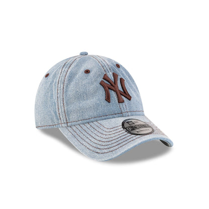 New York Yankees Light Blue Denim 9FORTY Adjustable Hat