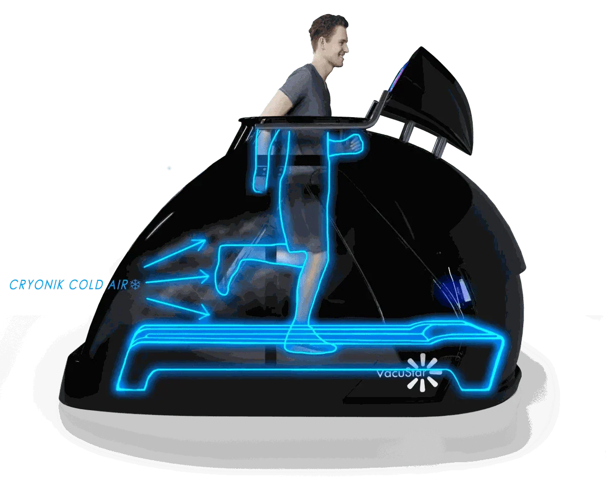 InfraStar Infrared Vacuum Bike – Cold-Heat Vacuum Fitness System