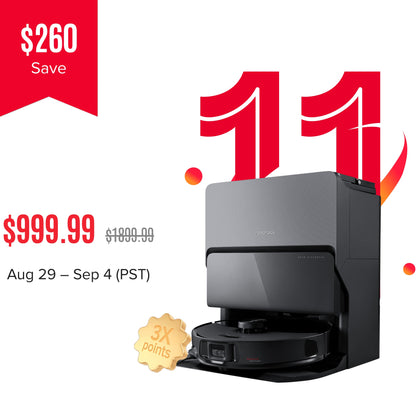 Roborock S8 MaxV Ultra with 8-in-1 RockDock® Ultra
