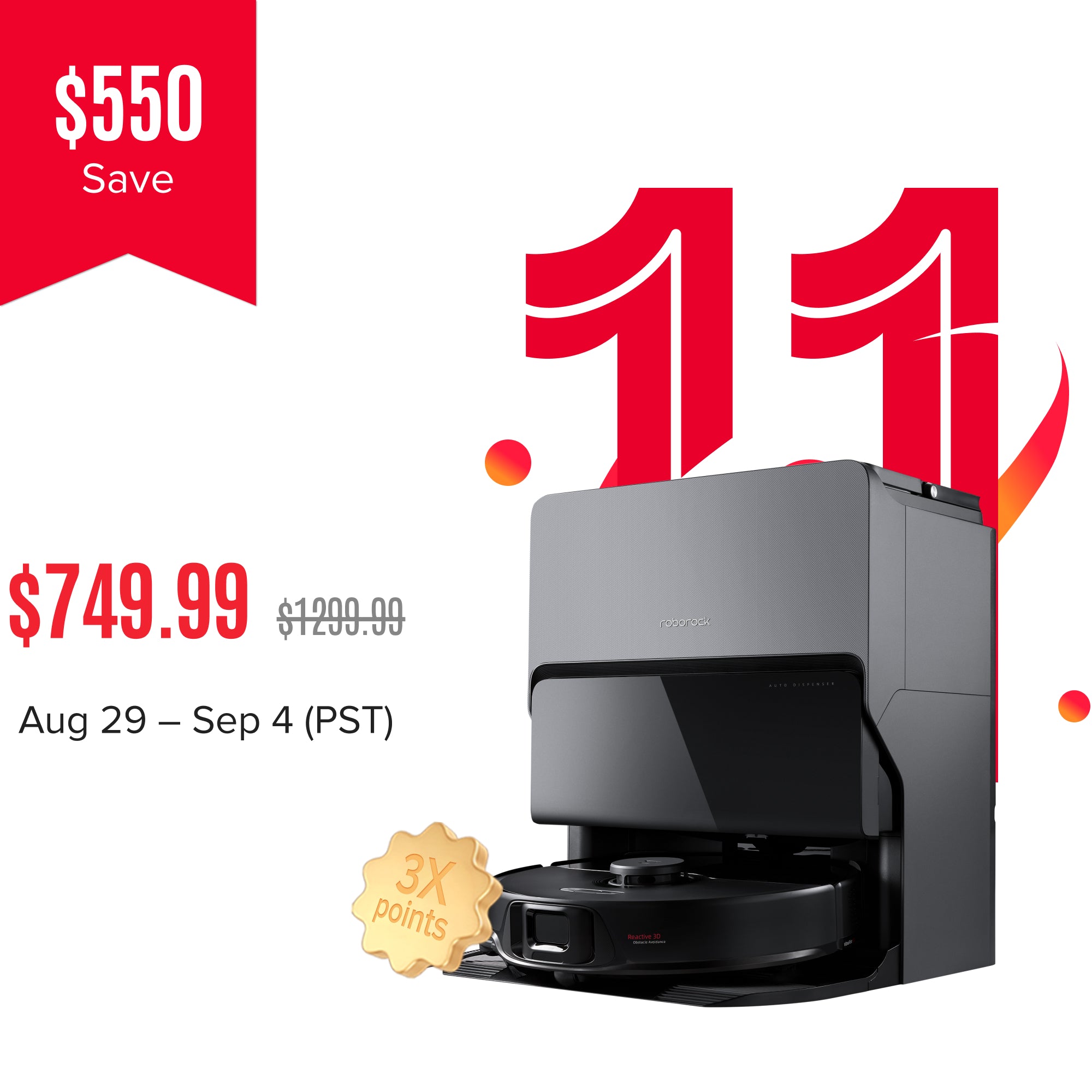 Roborock S8 Max Ultra with  8-in-1 RockDock® Ultra