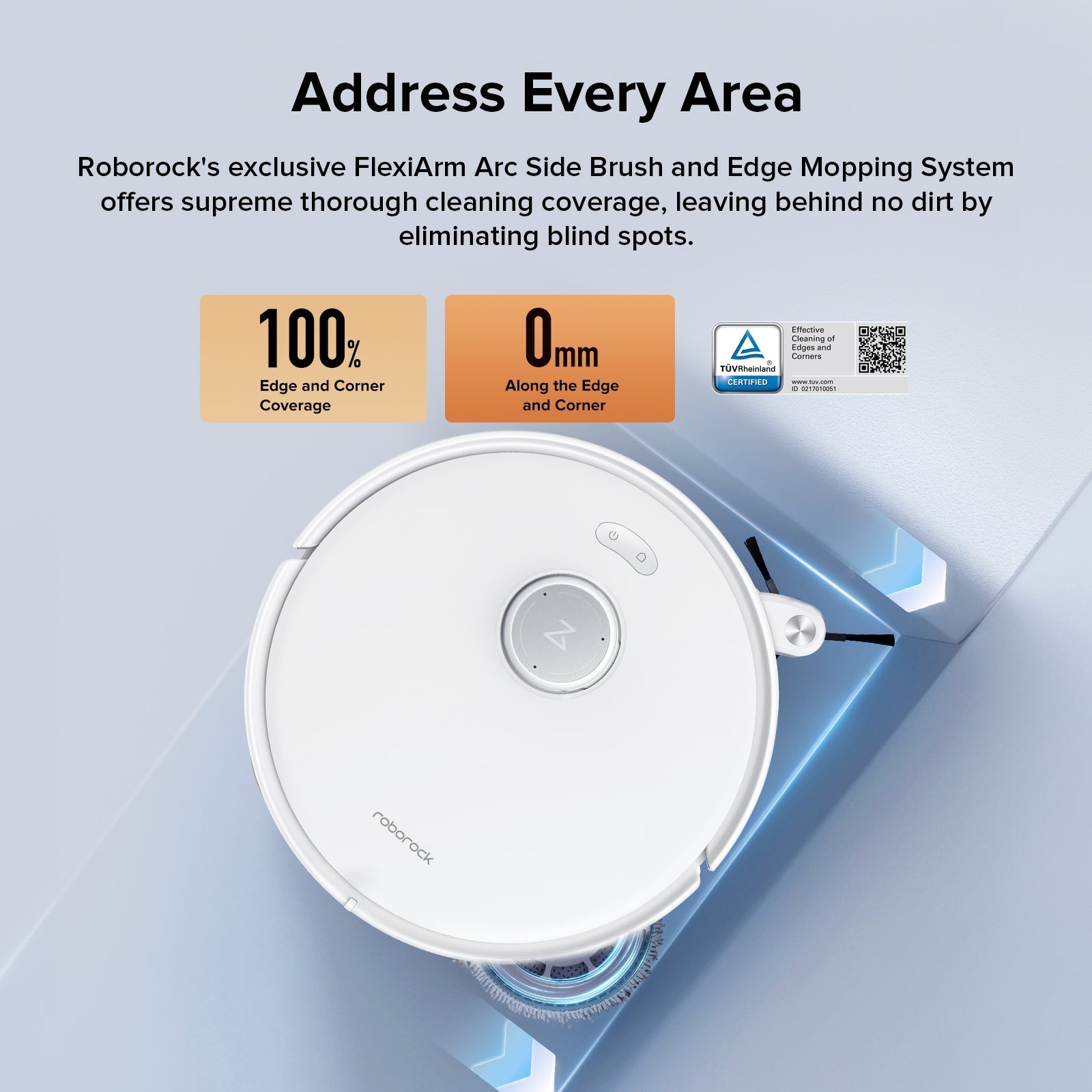 Roborock Qrevo Edge Robot Vacuum with Multifunctional Dock 3.0 (Upgraded from Qrevo Master)