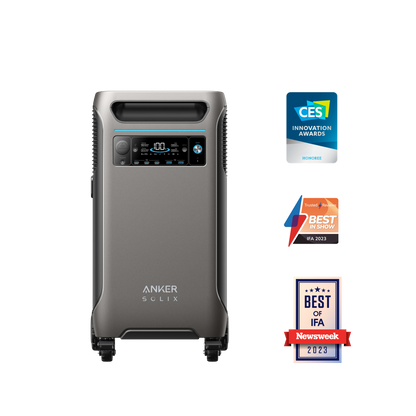 Anker Solix F3800 + 410W Rigid Solar Panels  + FREE Protective Cover