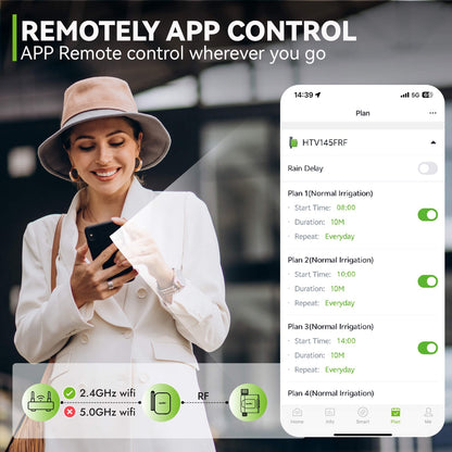 Rainpoint 1-ZONE WIFI HOSE TIMER WITH GATEWAY