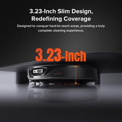 Roborock Qrevo Slim Robot Vacuum with Multifunctional Self-Cleaning Dock 3.0 (Upgraded from Qrevo Master)