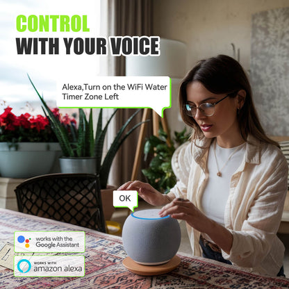 Rainpoint 2-ZONE WIFI HOSE TIMER WITH GATEWAY