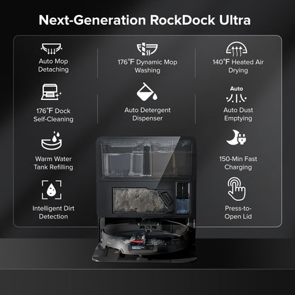 Roborock Saros 10 Robot Vacuum with Dual Anti-tangle System (Upgraded from S8 MaxV Ultra)