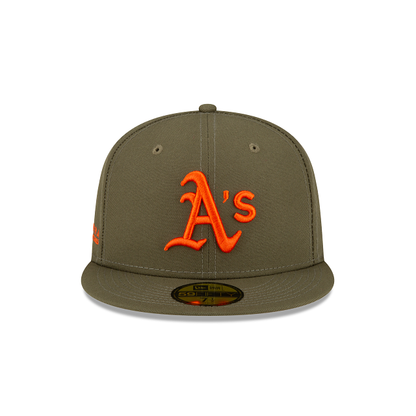 Alpha Industries X Athletics Green 59FIFTY Fitted Hat