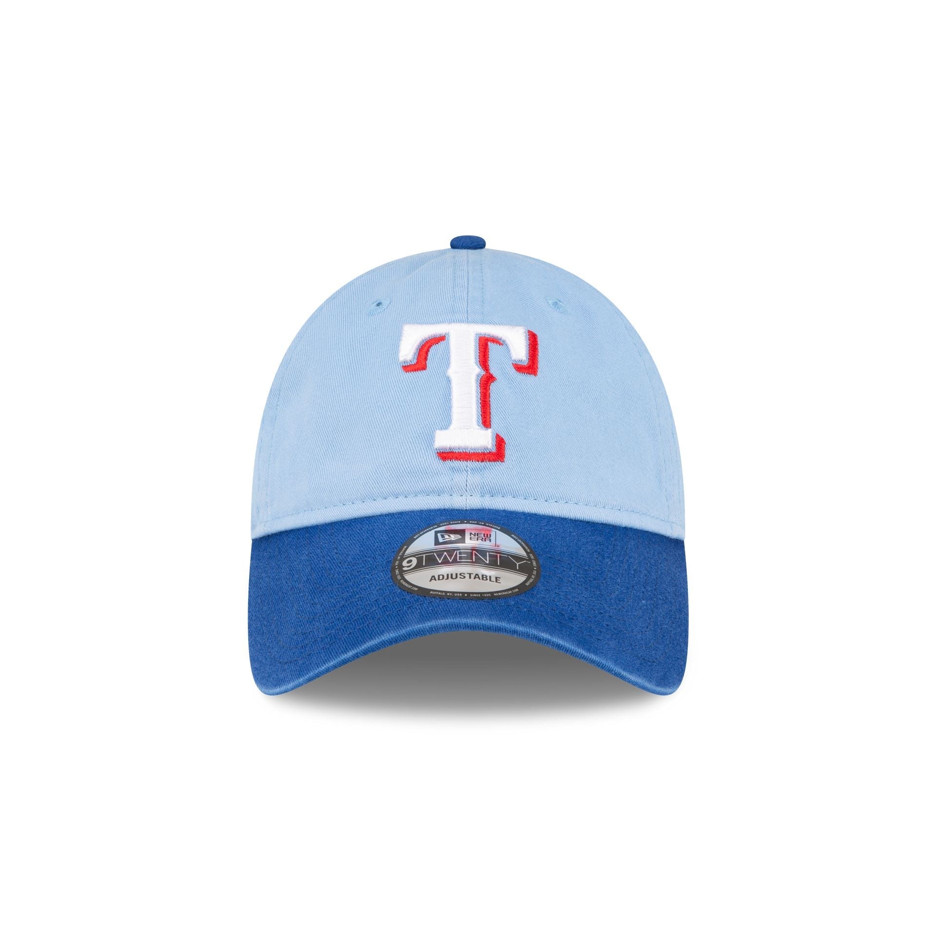 Texas Rangers Core Classic Replica Light Blue 9TWENTY Adjustable Hat