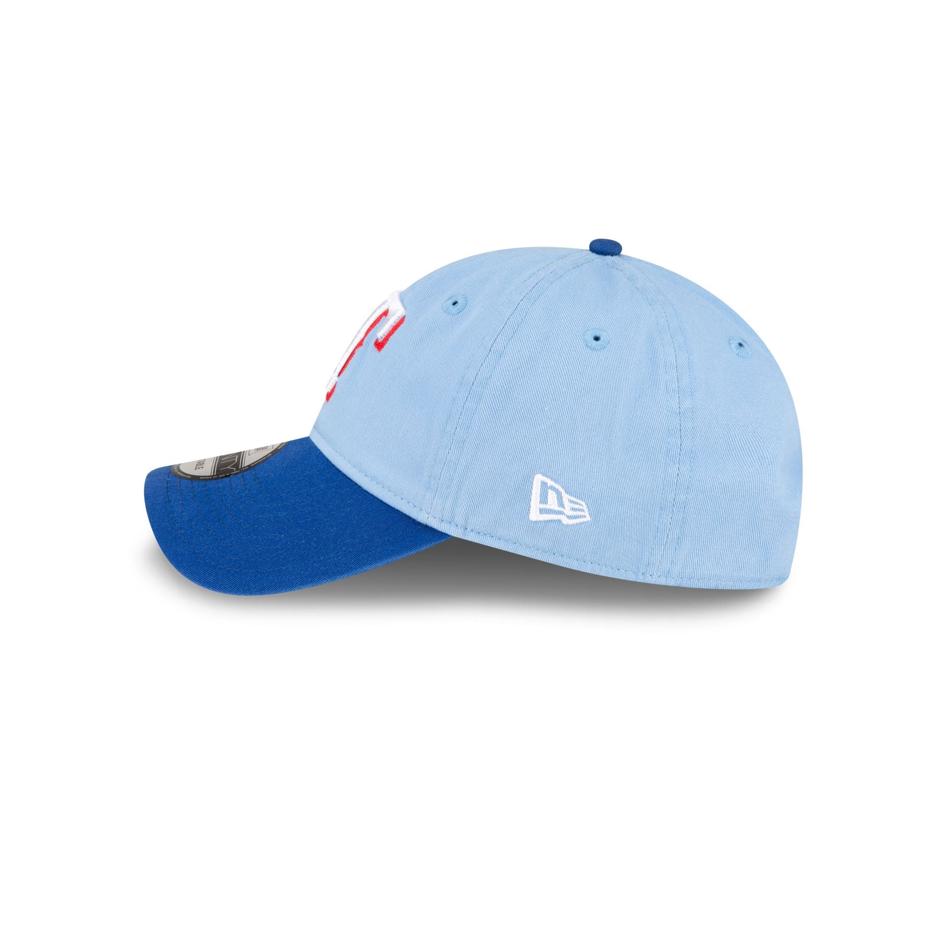 Texas Rangers Core Classic Replica Light Blue 9TWENTY Adjustable Hat