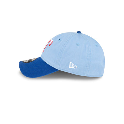 Texas Rangers Core Classic Replica Light Blue 9TWENTY Adjustable Hat