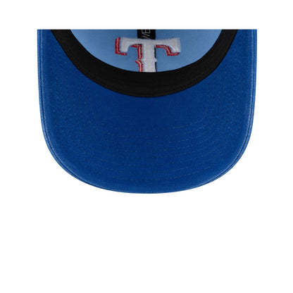 Texas Rangers Core Classic Replica Light Blue 9TWENTY Adjustable Hat