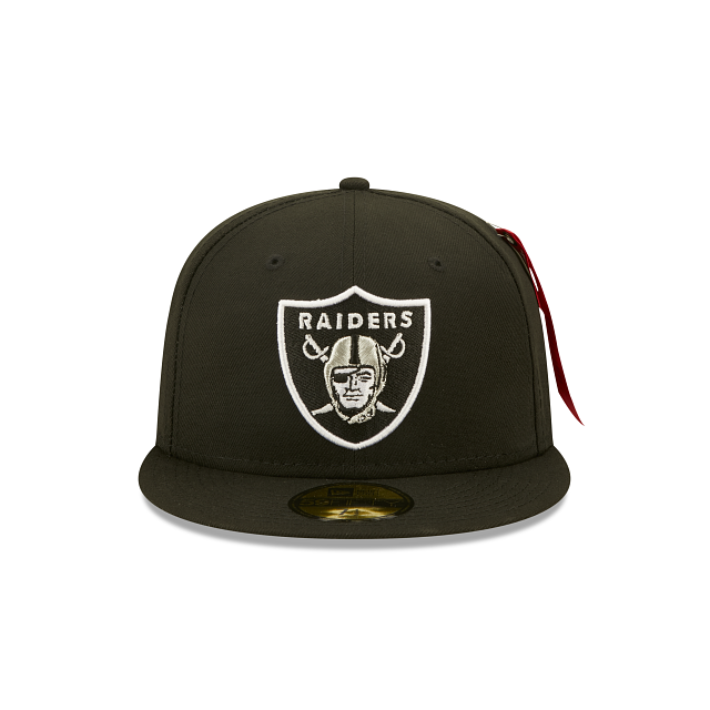 Alpha Industries X Las Vegas Raiders 59FIFTY Fitted Hat