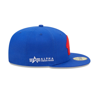 Alpha Industries x Buffalo Bills Historic 59FIFTY Fitted Hat