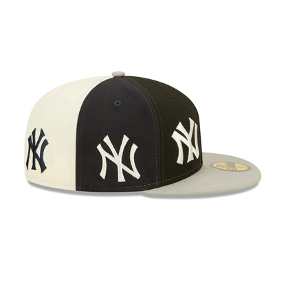 New York Yankees Logo Pinwheel 59FIFTY Fitted Hat