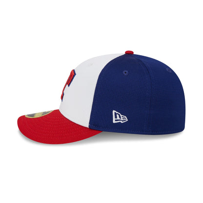 Texas Rangers 2025 Batting Practice Low Profile 59FIFTY Fitted