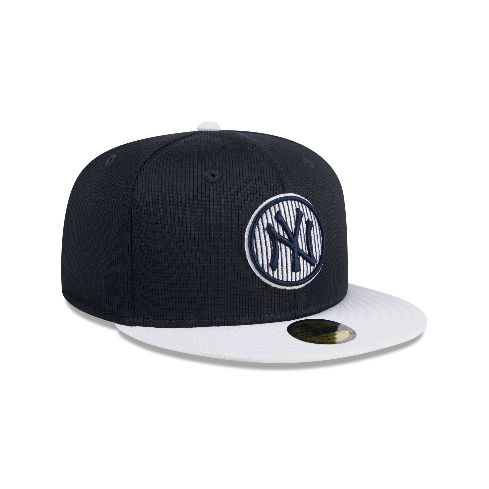 New York Yankees 2025 Batting Practice Gray Kids 59FIFTY Fitted Hat