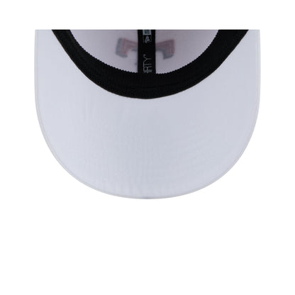 Texas Rangers Optic White 39THIRTY Stretch Fit Hat