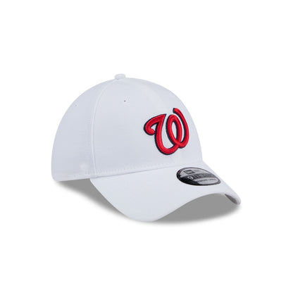 Washington Nationals Optic White 39THIRTY Stretch Fit Hat