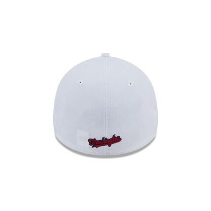 Washington Nationals Optic White 39THIRTY Stretch Fit Hat