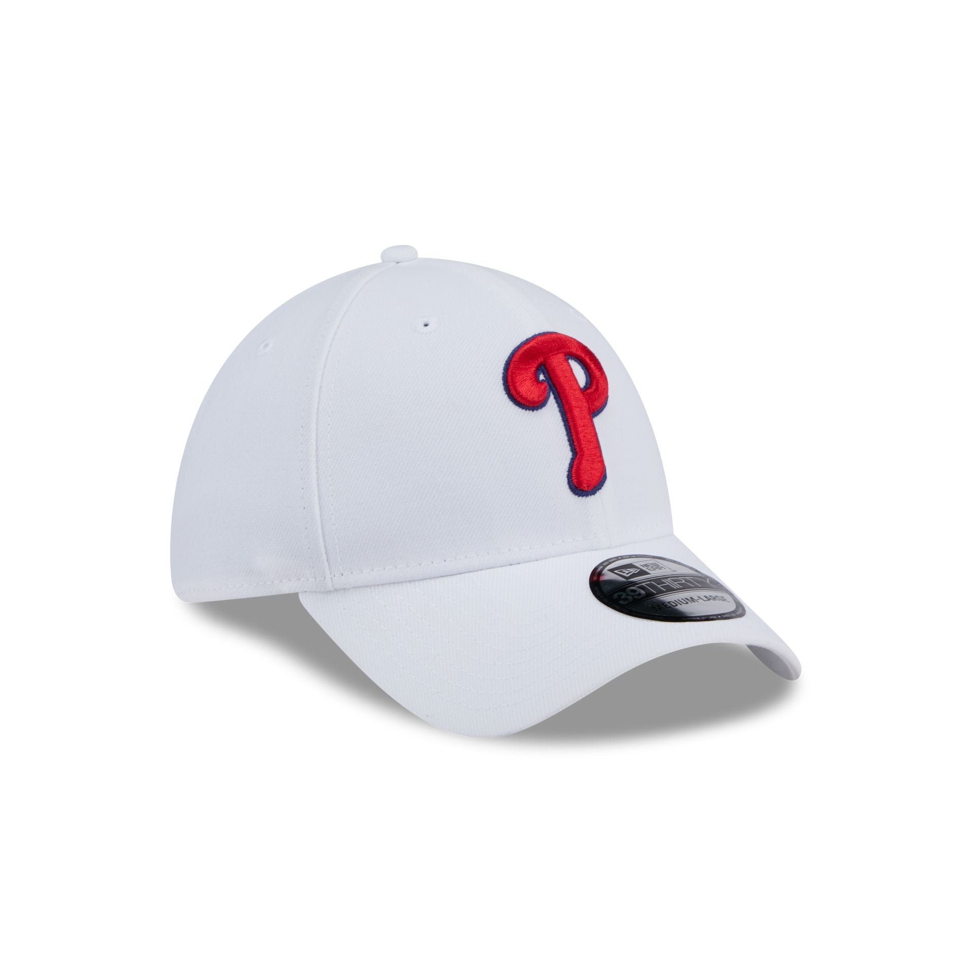 Philadelphia Phillies Optic White 39THIRTY Stretch Fit Hat