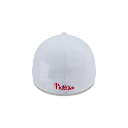 Philadelphia Phillies Optic White 39THIRTY Stretch Fit Hat