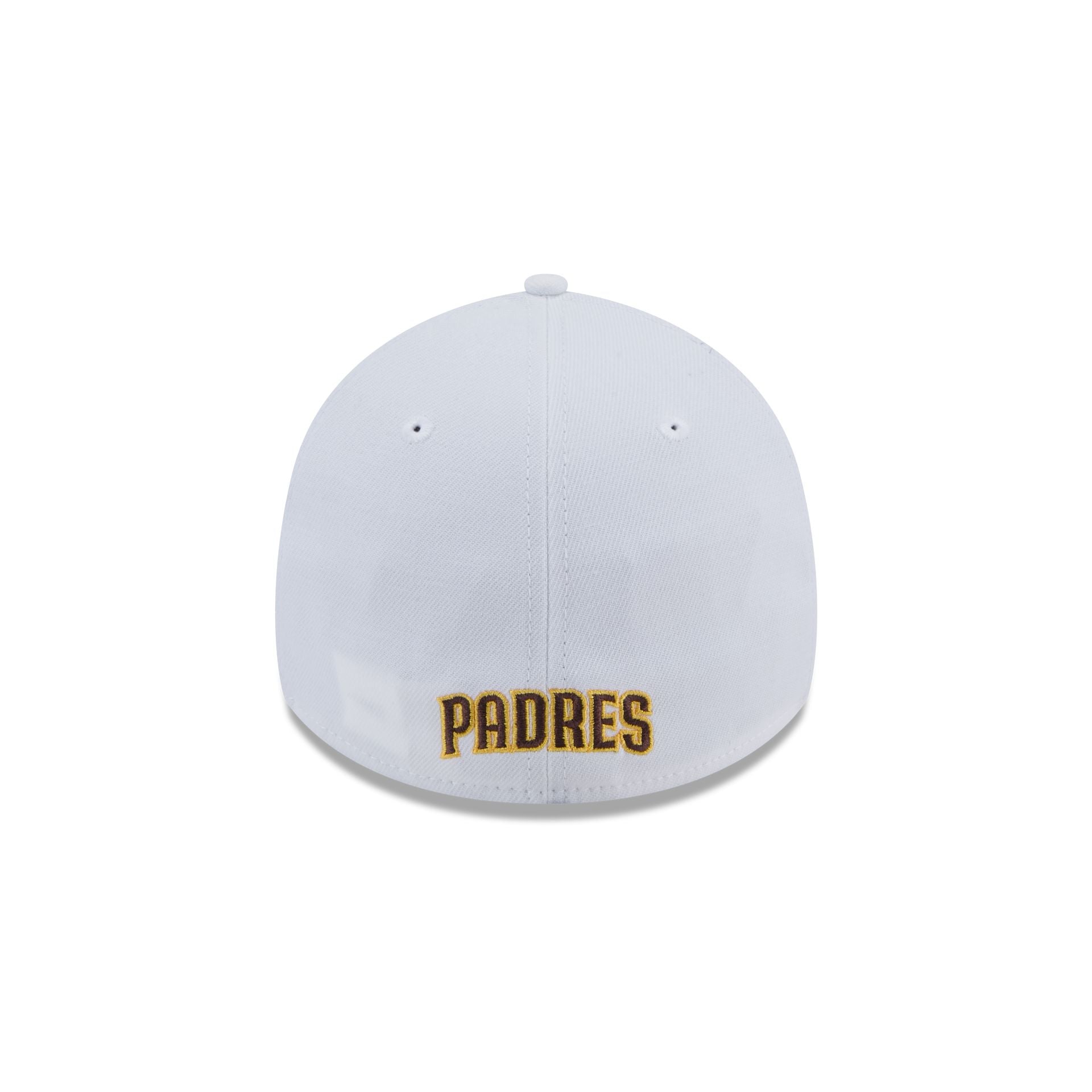 San Diego Padres Optic White 39THIRTY Stretch Fit Hat