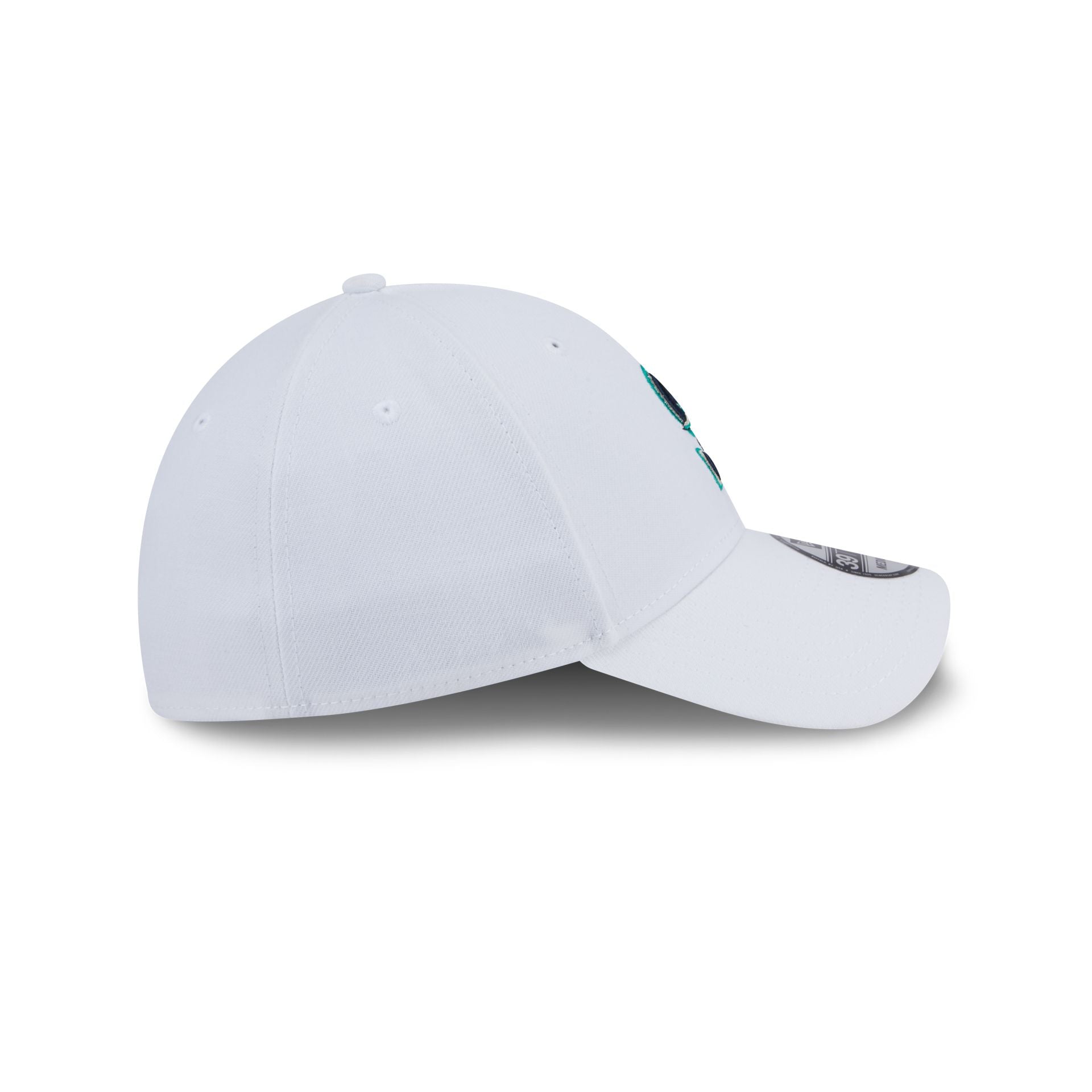 Seattle Mariners Optic White 39THIRTY Stretch Fit Hat