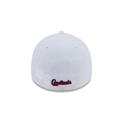 St. Louis Cardinals Optic White 39THIRTY Stretch Fit Hat