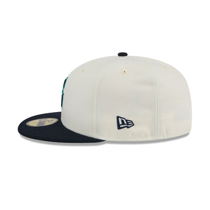 Seattle Mariners Chrome 59FIFTY Fitted Hat