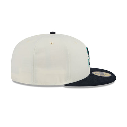 Seattle Mariners Chrome 59FIFTY Fitted Hat