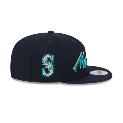 Seattle Mariners Wordmark 9FIFTY Snapback Hat