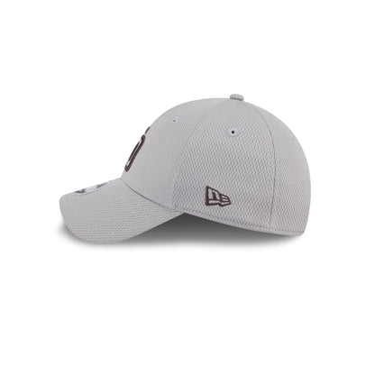 San Diego Padres Gray 9FORTY Stretch-Snap Hat
