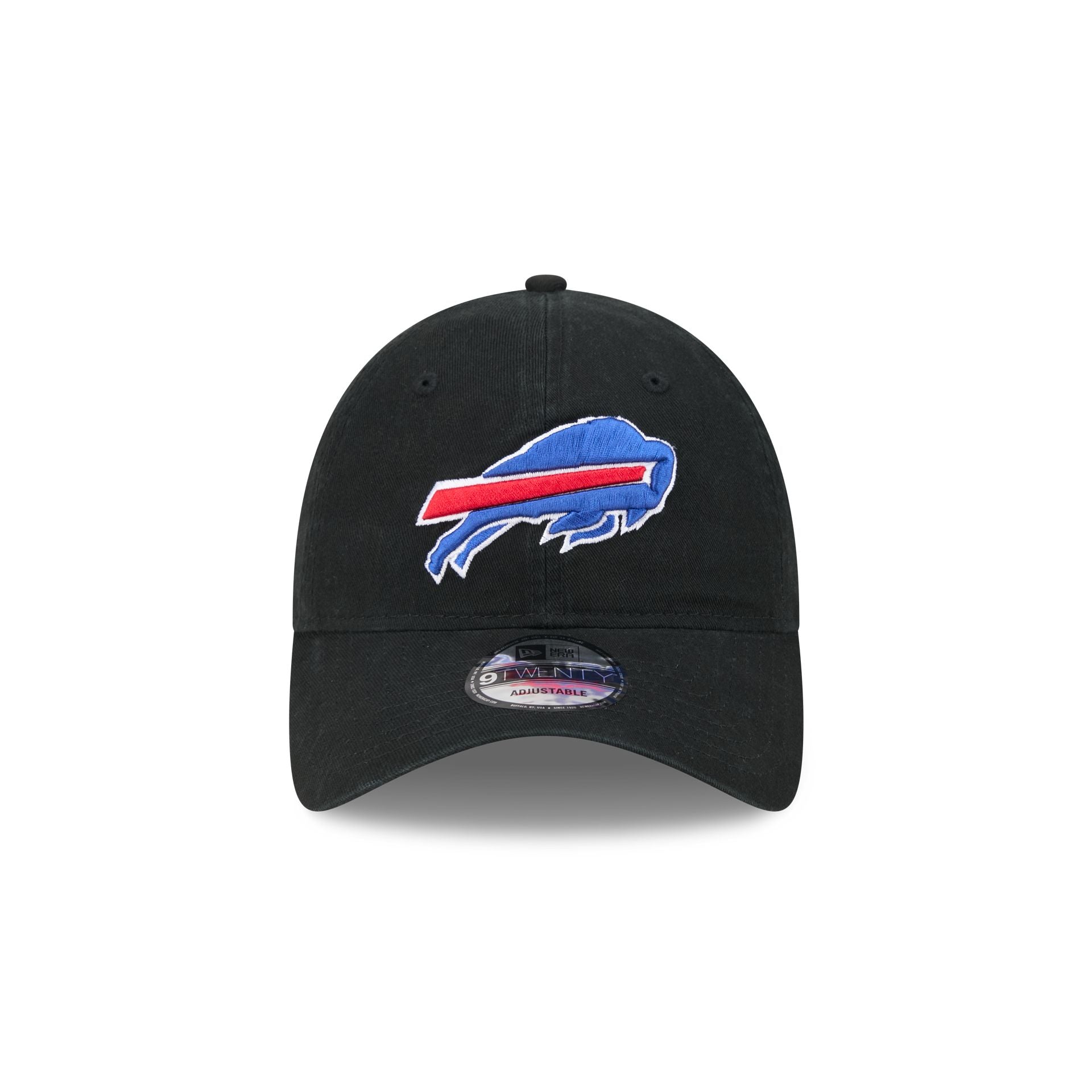 Buffalo Bills Black 9TWENTY Adjustable Hat