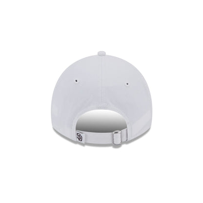 San Diego Padres White 9TWENTY Adjustable Hat
