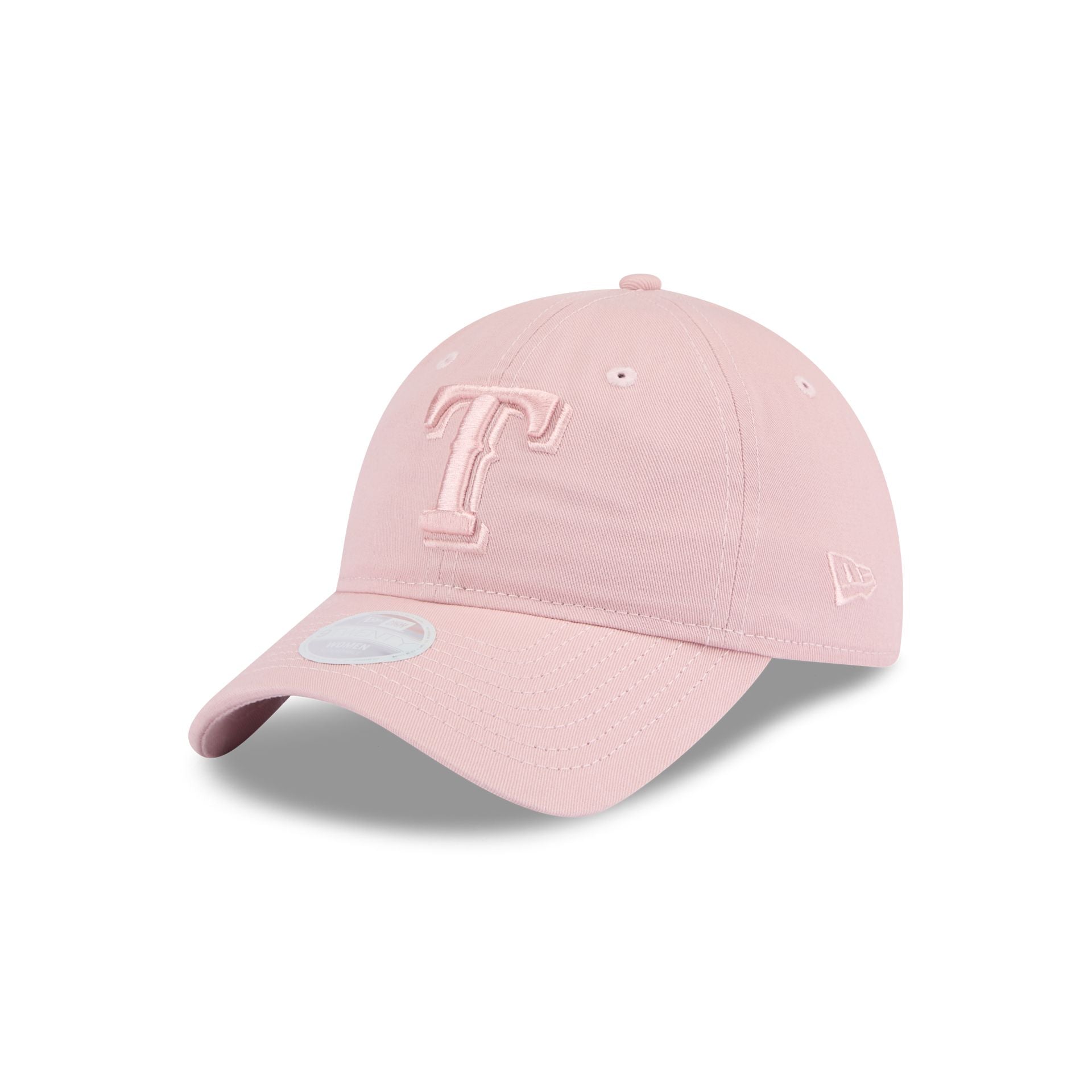 Texas Rangers Women's Pink 9TWENTY Adjustable Hat