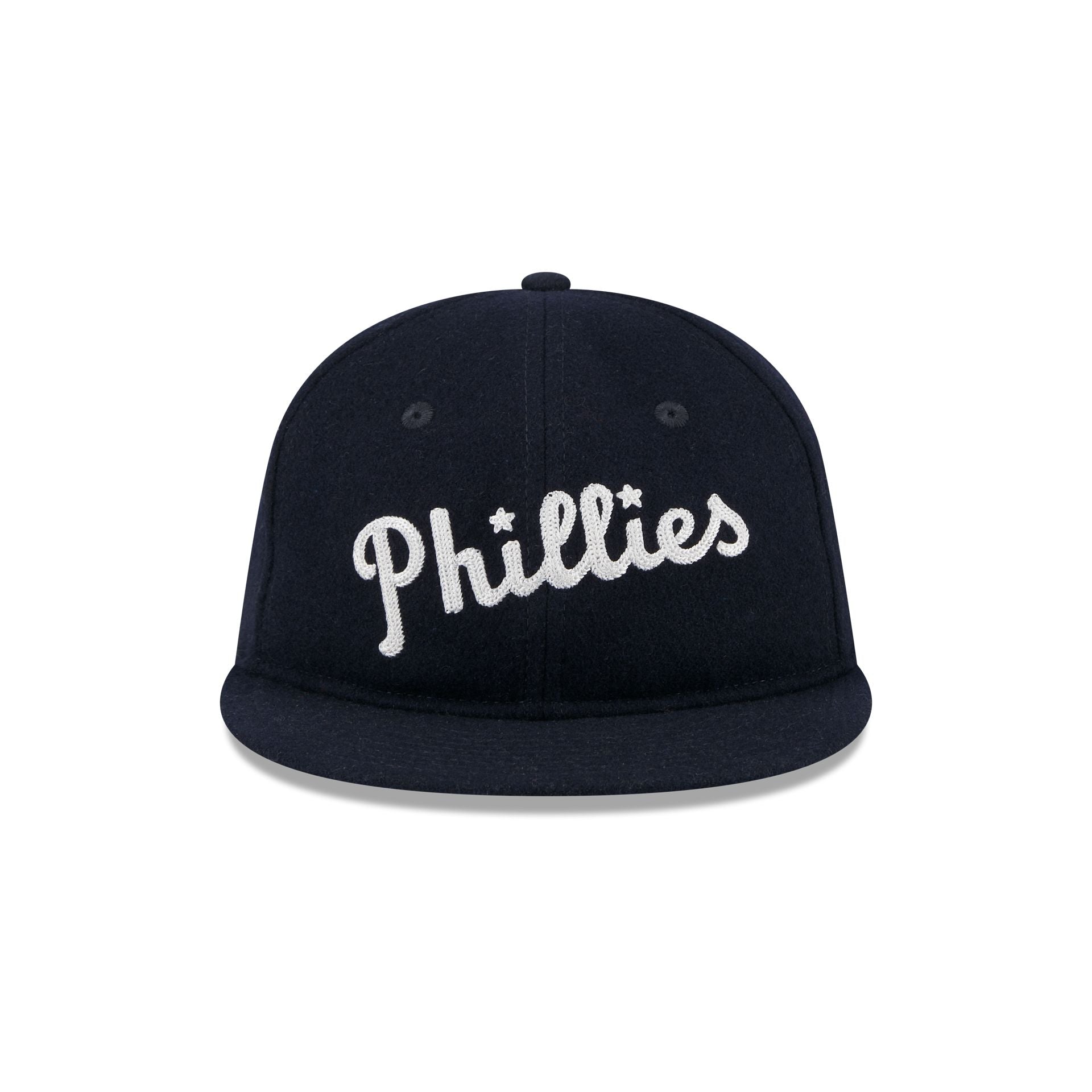 Philadelphia Phillies Melton Wool Retro Crown 9FIFTY Strapback Hat
