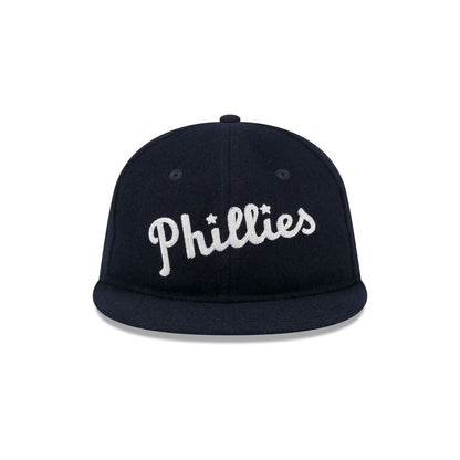 Philadelphia Phillies Melton Wool Retro Crown 9FIFTY Strapback Hat