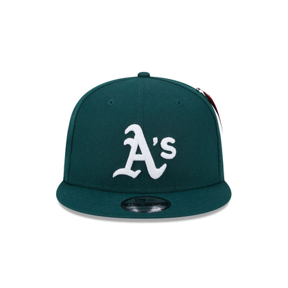Alpha Industries x Athletics Green 9FIFTY Snapback Hat
