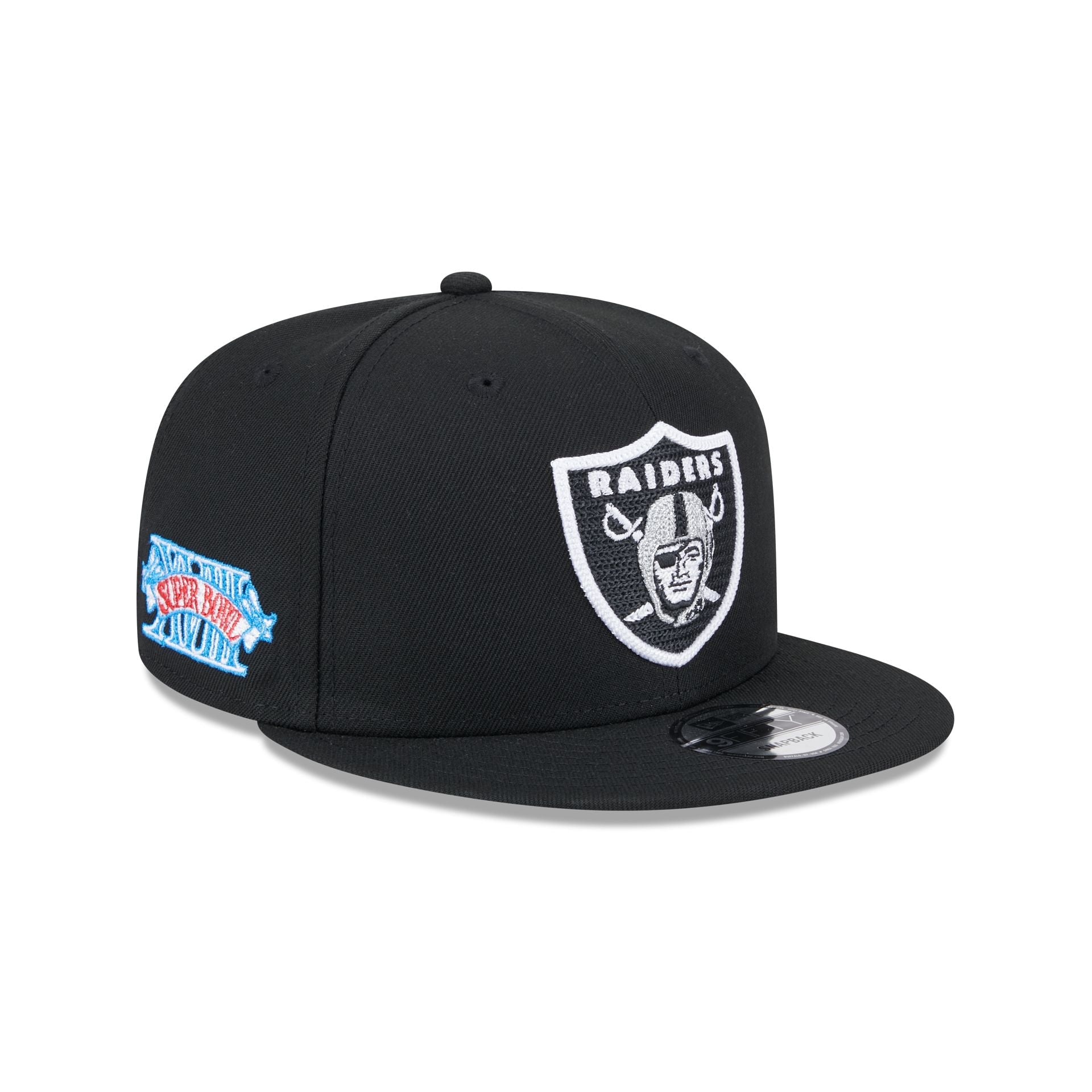 Alpha Industries x Las Vegas Raiders Black 9FIFTY Snapback Hat