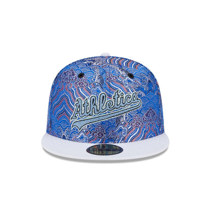 Athletics Wave Fill 59FIFTY Fitted Hat