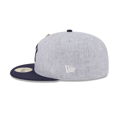 New York Yankees 70th Anniversary Gray 59FIFTY Fitted Hat