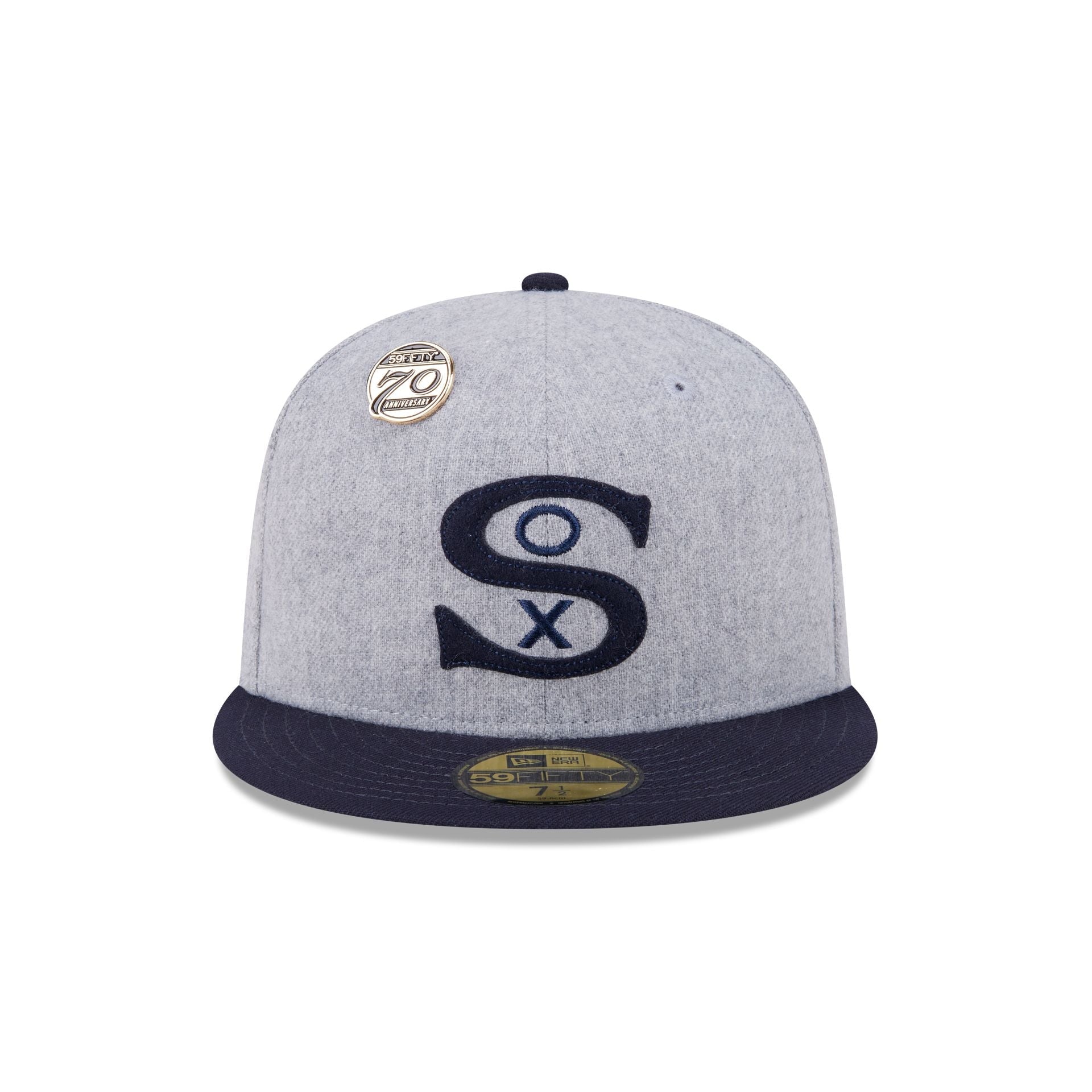 Chicago White Sox 70th Anniversary Gray 59FIFTY Fitted Hat