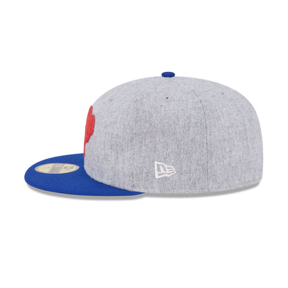 Buffalo Bills 70th Anniversary Gray 59FIFTY Fitted Hat