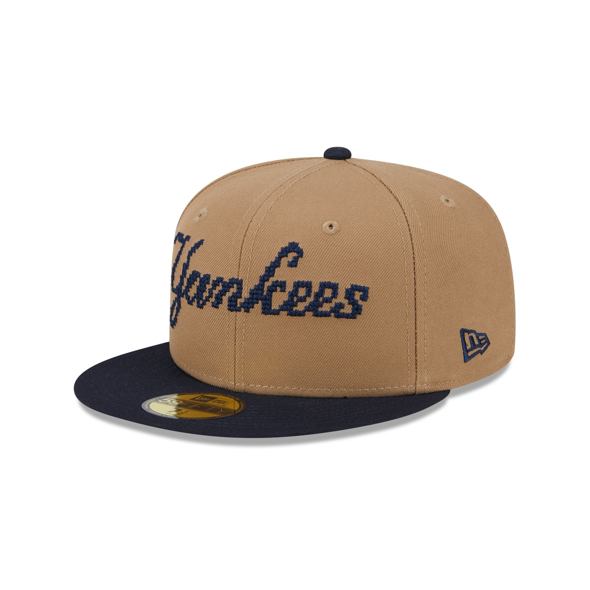 New York Yankees Classic 8-Bit Wordmark 59FIFTY Fitted Hat
